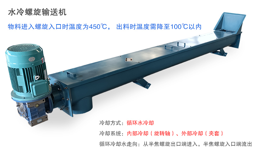 水冷螺旋輸送機作用